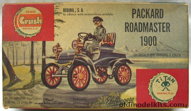 Orange Crush-Revell 1/32 1900 Packard Roadmaster plastic model kit